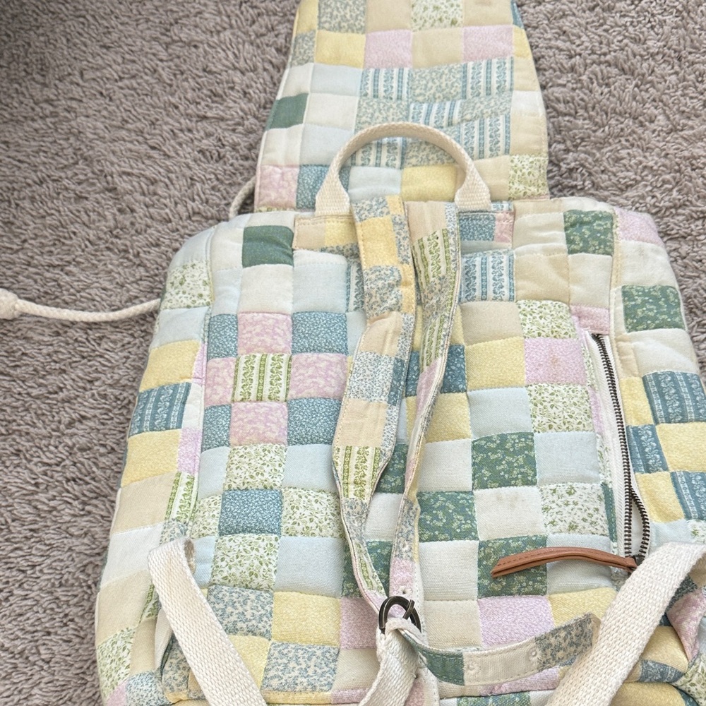 Universal Thread Multicolor Patchwork Backpack - Picture 7 of 7